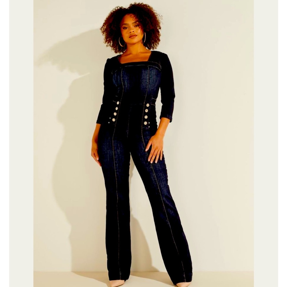 Guess Jumpsuit Dark Denim